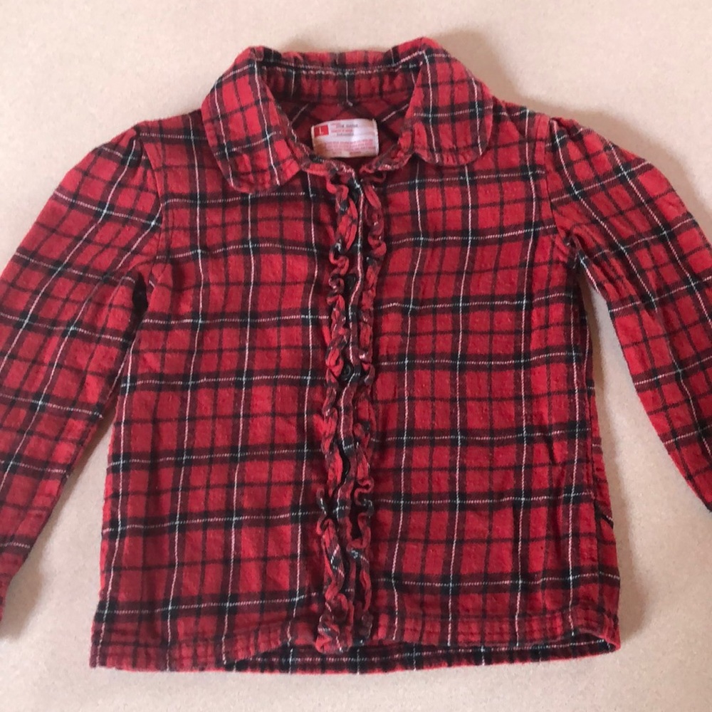 🌺Plaid Button Flannel